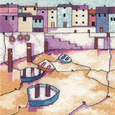 Morning Calm Cross Stitch Kit, Heritage Crafts Painted Harbours