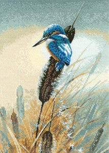 Little Fisher Counted Cross Stitch Kit Heritage Crafts, Warwick Higgs