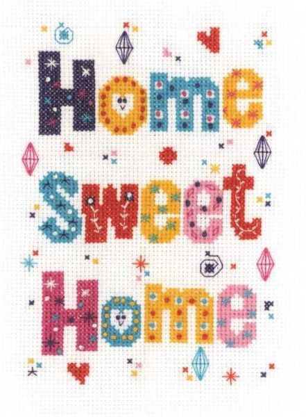 Home Sweet Home Cross Stitch Kit, Janlynn 021-1833