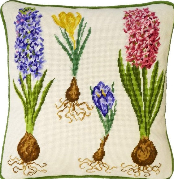 Hyacinth and Crocus Tapestry Kit, Needlepoint Kit Bothy Threads TAP4