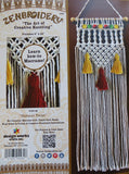 Macrame Kit, Macrame Wall Hanging Cotton Knot Kit Twist 24"