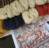 Bayeux Tapestry Invasion, Glorafilia Needlepoint Kit GL6034