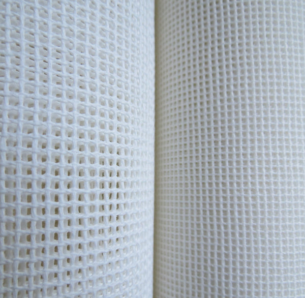 Toile Twist Interlock N°4 Pour Point De Croix - 24,5x24,5 Cm, 13 Fils/cm, 100% Coton, Idéale Pour Broderie - 1