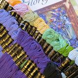 Glorafilia Tapestry Kit Needlepoint Kit Irises Van Gogh GL492