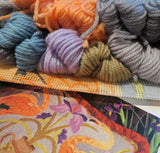 Glorafilia Tapestry Kit Needlepoint Kit Flamingos GL4195