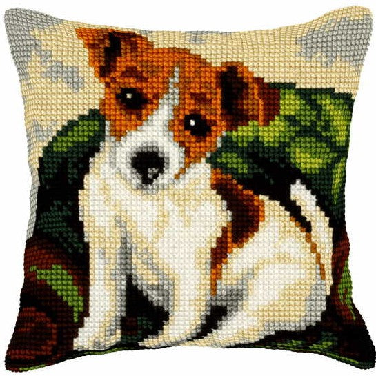 Jack Russell CROSS Stitch Tapestry Kit, Orchidea ORC9527