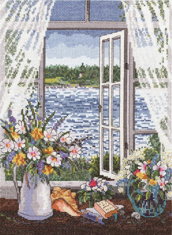 Breeze Off the Ocean, Counted Cross Stitch Kit, Janlynn 182-1811