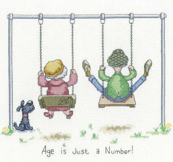 Just a Number Cross Stitch Kit, Heritage Crafts