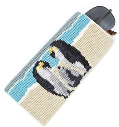 King Penguin Tapestry Kit Glasses Case/Phone Case, Cleopatra's Needle