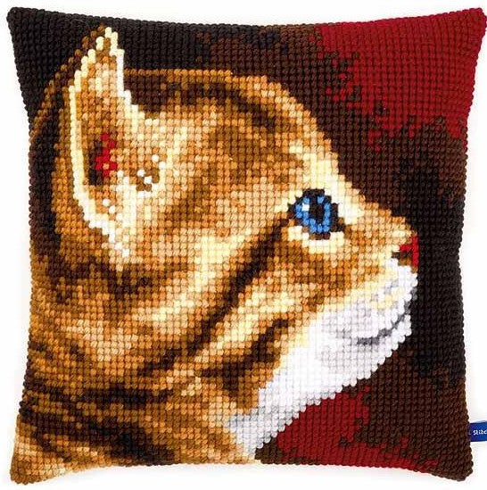 Kitten CROSS Stitch Tapestry Kit, Vervaco pn-0154895