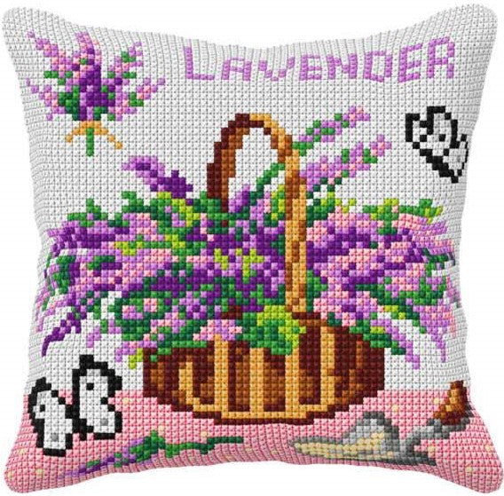 Lavender CROSS Stitch Tapestry Kit, Orchidea ORC.99034