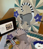 Lemur Tapestry Kit, Appletons Needlepoint