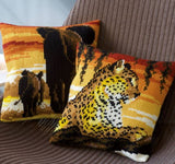 Sunset Leopard CROSS Stitch Tapestry Kit, Vervaco pn-0162253