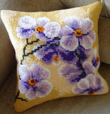Lilac Orchid CROSS Stitch Tapestry Kit, Vervaco PN-0008488