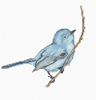 Little Bluebird Cross Stitch Kit Luca-s B1158