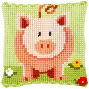 Little Piggy CROSS Stitch Tapestry Kit, Vervaco PN-0149494