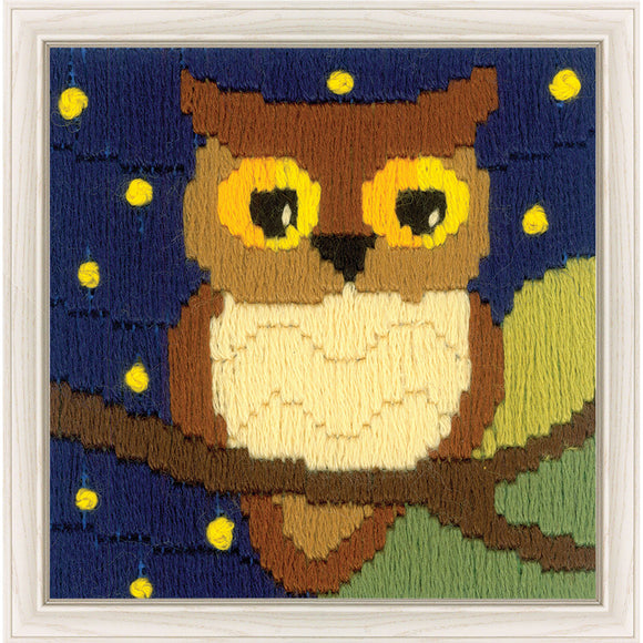 Long Stitch Kit, Owl Long Stitch Mini Kit R1715