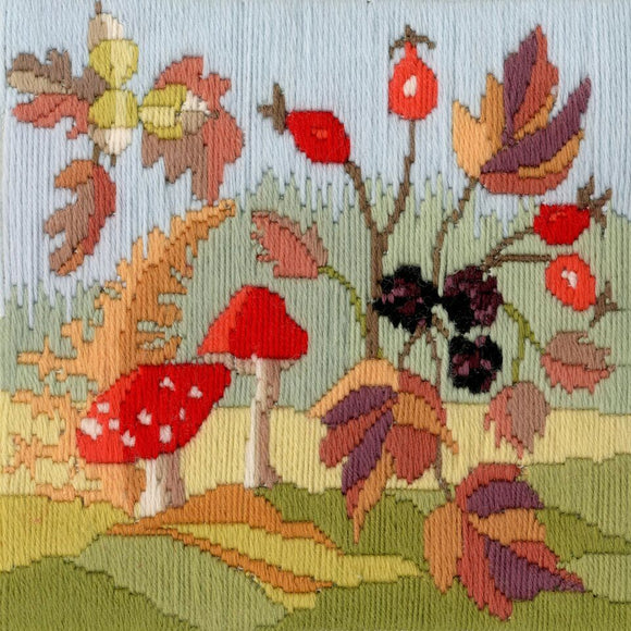 Long Stitch Kit, Autumn Season Long Stitch LSS03