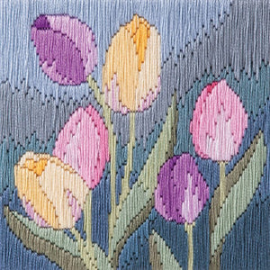 Long Stitch Kit, Tulips Long Stitch SLS13
