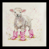 Lottie the Lamb Cross Stitch Kit, Creative World of Crafts