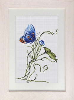 Butterfly, Emotion Counted Cross Stitch Kit, Luca-s B2242