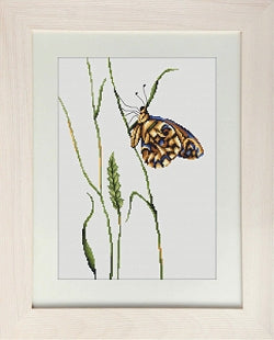 Butterfly, Spirit of Summer Counted Cross Stitch Kit, Luca-s B2245