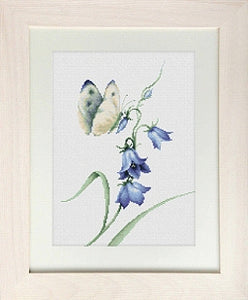 Butterfly, Summer Delight Counted Cross Stitch Kit, Luca-s B2248