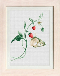 Butterfly, Aroma of Summer Counted Cross Stitch Kit, Luca-s B2268