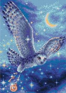 Diamond Mosaic Kit, Magic Owl, Riolis AM0041