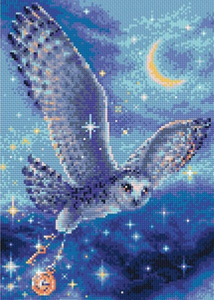 Diamond Mosaic Kit, Magic Owl, Riolis AM0041