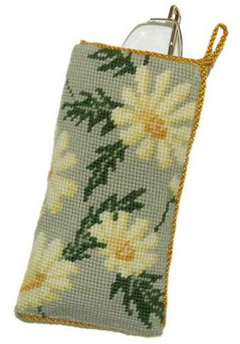 Marguerite Daisies Tapestry Kit Glasses Case/Phone Case, Cleopatra's Needle
