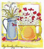 Morning Watercolours Cross Stitch Kit, Panna C-0824
