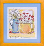 Morning Watercolours Cross Stitch Kit, Panna C-0824