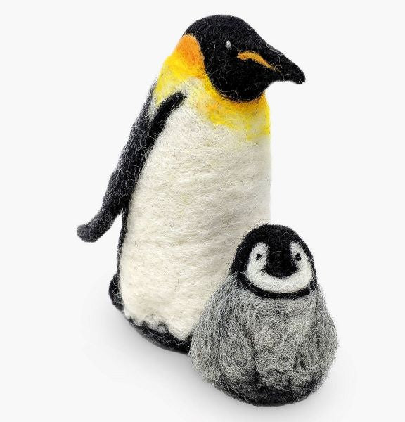 Emperor Penguins Needle Felting Kit, The Crafty Kit Company