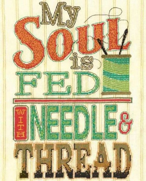 Needle and Thread Cross Stitch Kit, Design Works 2939