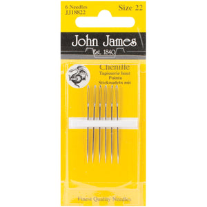 Chenille Needles, John James Chenille Needle Pack, Size 22