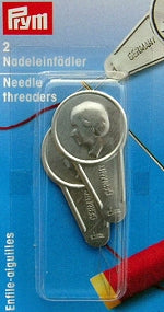Prym Needle Threader,  Pack of 2 Needle Threaders - 611175