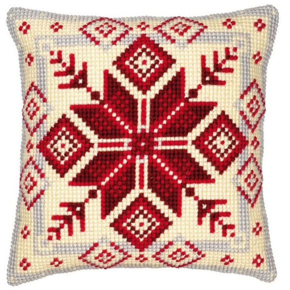 Nordic Geometric CROSS Stitch Tapestry Kit, Vervaco pn-0008494