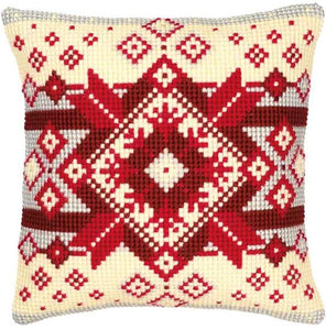 Nordic Geometric CROSS Stitch Tapestry Kit, Vervaco pn-0008495