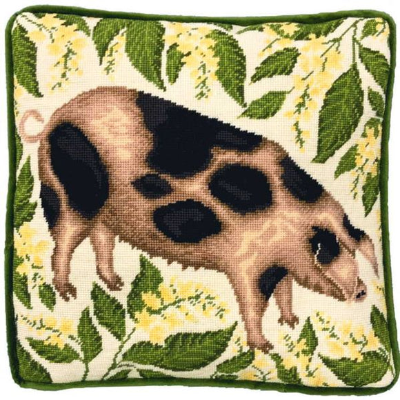 Old Spot Pig Tapestry Kit, Needlepoint Kit Bothy Threads TAP8