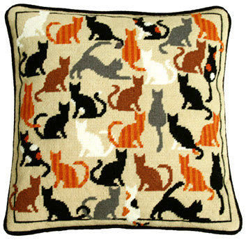 Tapestry Kit Needlepoint Kit, Cat's Whiskers Tapestry (OO)