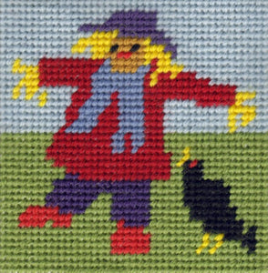 Tapestry Kit Needlepoint Kit, Scarecrow Mini Starter Tapestry (OO)