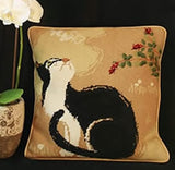 Tapestry Kit Needlepoint Kit, Oriental Cat Tapestry (OO)