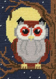 Otto Owl Starter Tapestry Kit -Cleopatras Needle