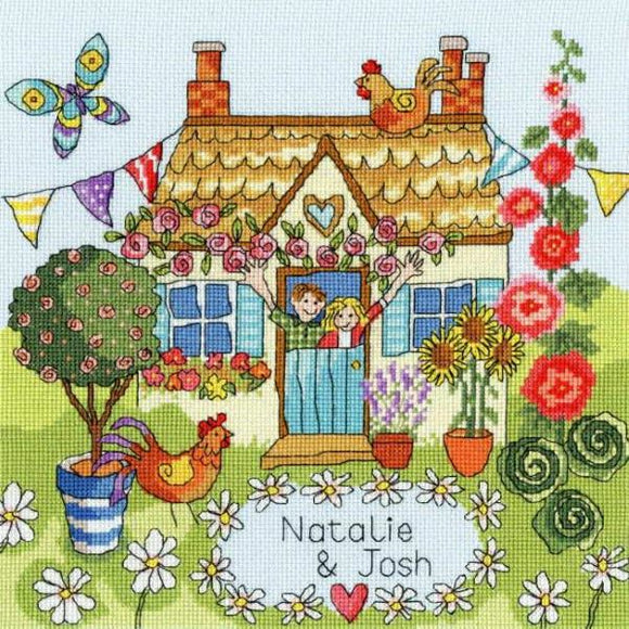 Our House Cross Stitch Kit, Bothy Threads XJR37