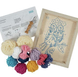 Owl Punch Needle Kit, Punch Needle Embroidery Kit, Trimits (with tool) GCK116