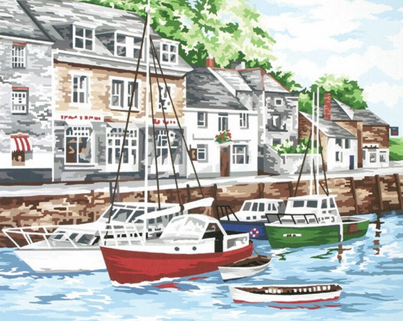 Padstow Harbour Tapestry Kit Needlepoint, Anchor KT119K
