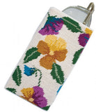 Pansy Garden Tapestry Kit Glasses Case/Phone Case, Cleopatra's Needle