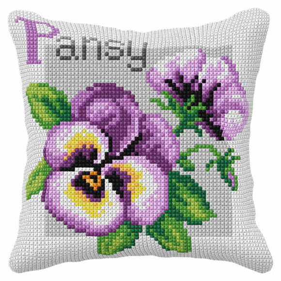 Pansy CROSS Stitch Tapestry Kit, Orchidea ORC99021