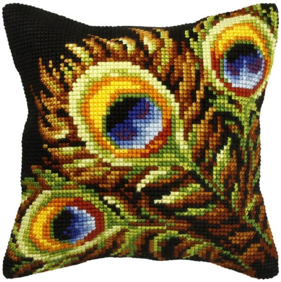 Peacock Feathers CROSS Stitch Tapestry Kit, Orchidea ORC9276